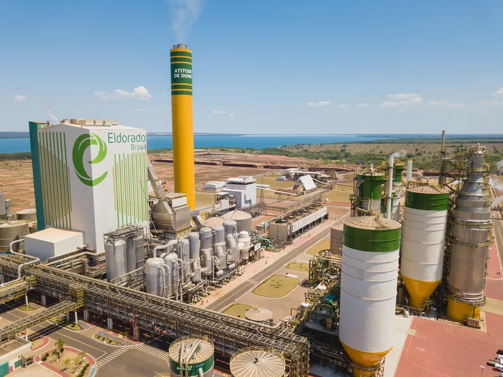 Figura 1 – Unidade industrial da Eldorado Brasil em Três Lagoas.